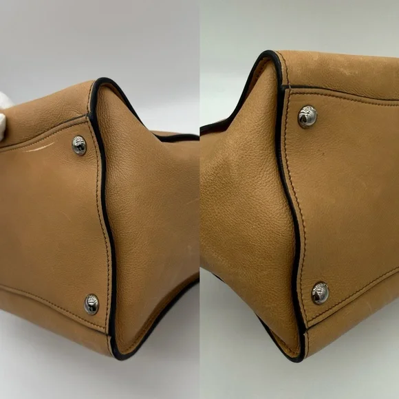 Authentic Prada light brown Calfskin leather tote - Picture 4 of 15